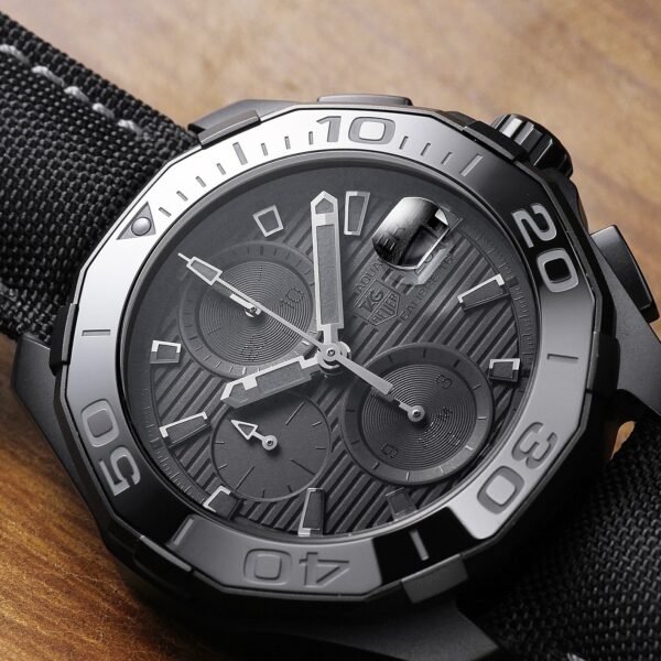 IMG_7370 TAG Heuer Aquaracer Calibre 16 Black Phantom
